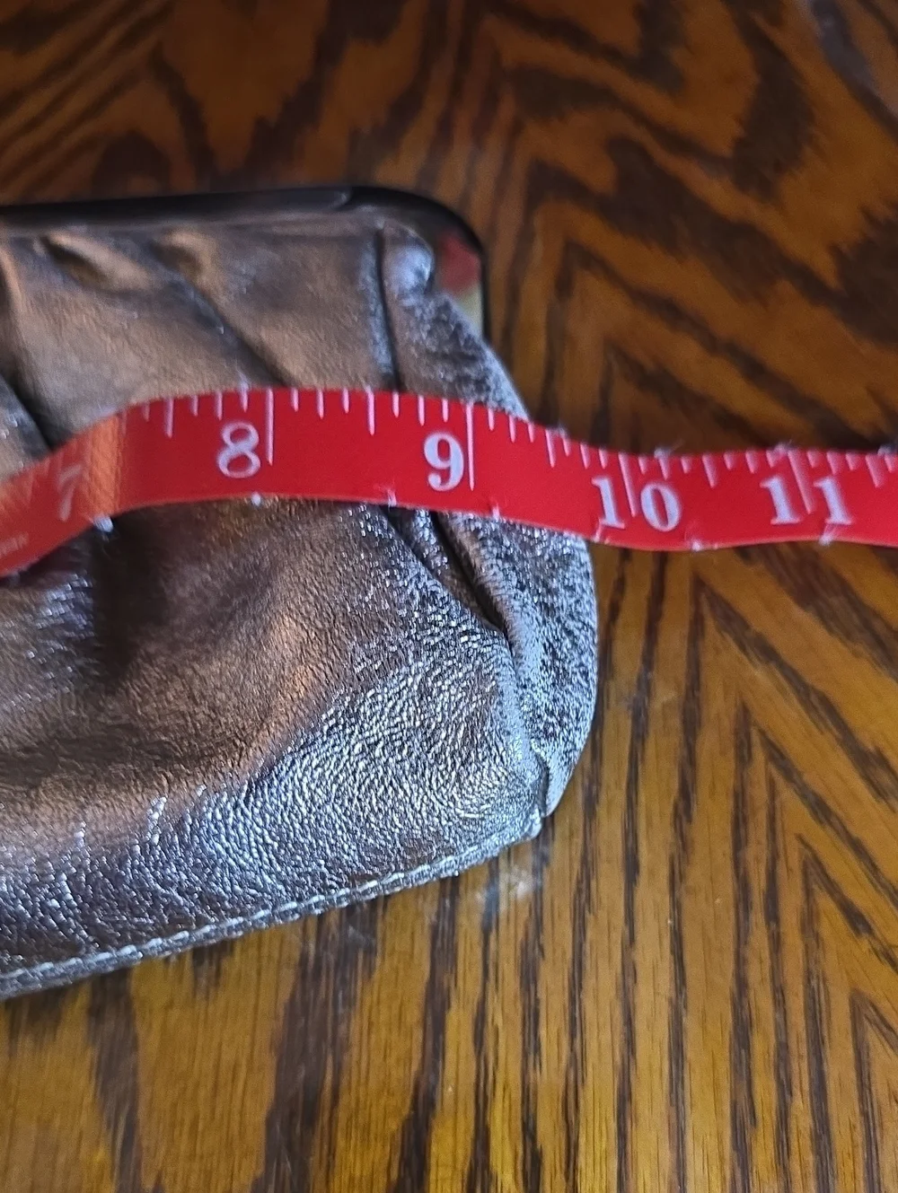 Express Genuine Leather Clutch